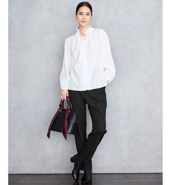 自由区「【SHIHOさん着用】TRスラブツイルテーパード パンツ」|その他|