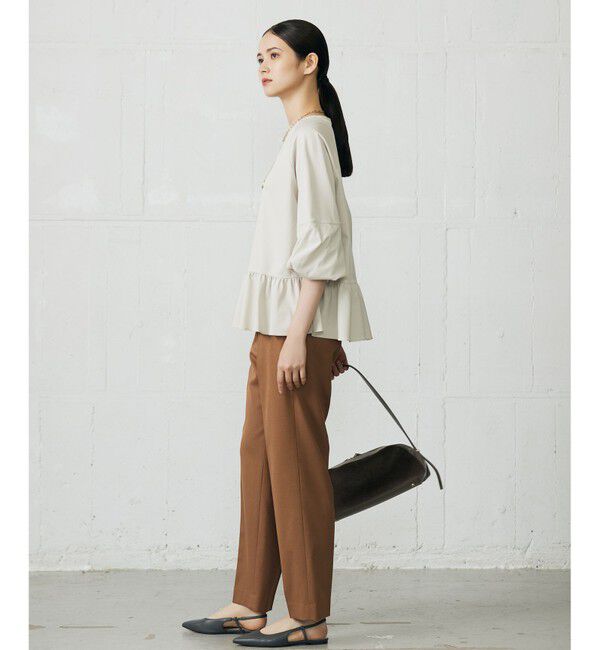 自由区「【SHIHOさん着用】TRスラブツイルテーパード パンツ」|その他|