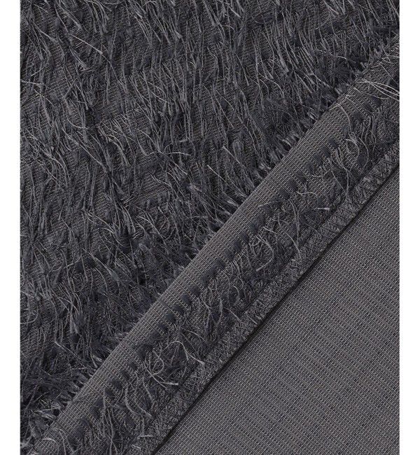 自由区「【カタログ掲載】ループカットジャカードプルオーバー ブラウス」|シャツ・ブラウス|