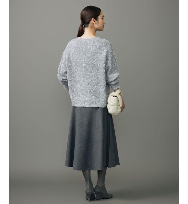 自由区「【カタログ掲載】フェザーラメプルオーバー ニット」|ニット・セーター|