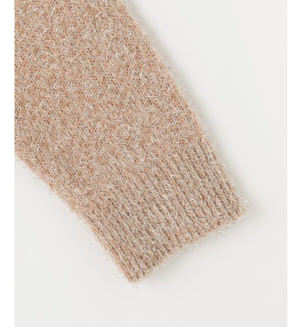 自由区「【カタログ掲載】フェザーラメプルオーバー ニット」|ニット・セーター|