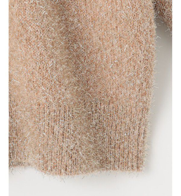 自由区「【カタログ掲載】フェザーラメプルオーバー ニット」|ニット・セーター|