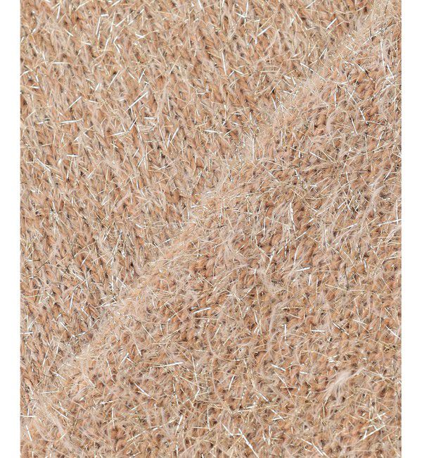 自由区「【カタログ掲載】フェザーラメプルオーバー ニット」|ニット・セーター|