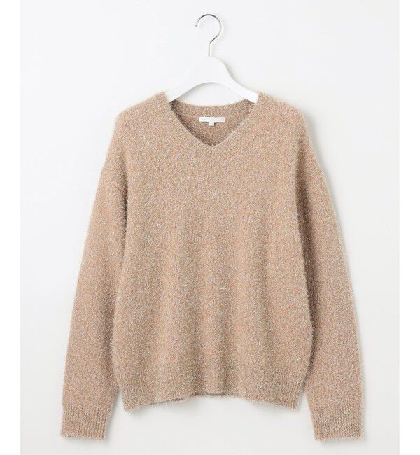 自由区「【カタログ掲載】フェザーラメプルオーバー ニット」|ニット・セーター|