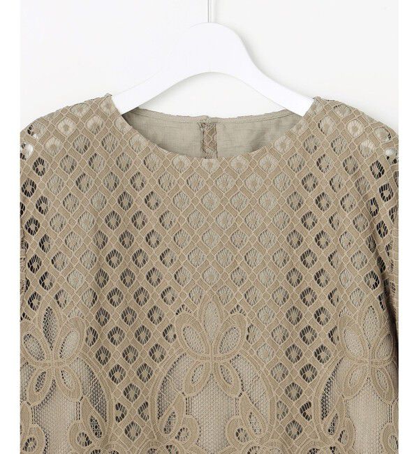 自由区「パネルレース ブラウス」|シャツ・ブラウス|