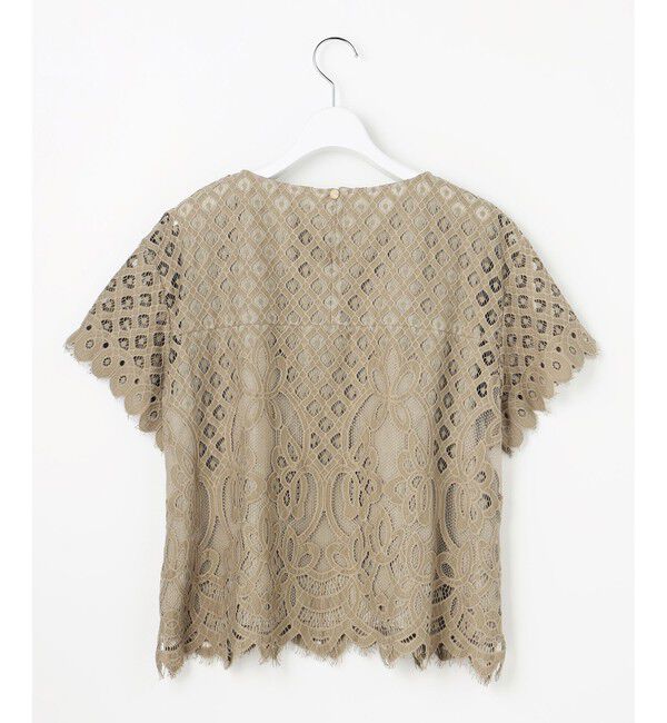 自由区「パネルレース ブラウス」|シャツ・ブラウス|