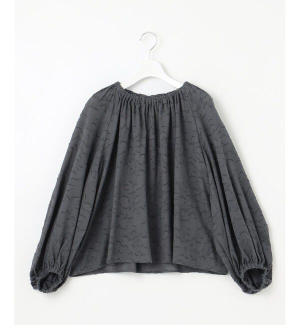 23区「【SLOW/一部店舗限定】コットンジャカード ブラウス」|シャツ・ブラウス|