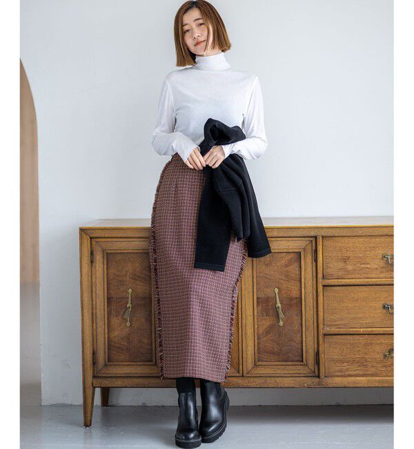 23区「【SLOW/一部店舗限定】シアーフライス タートルネック カットソー」|Tシャツ・カットソー|