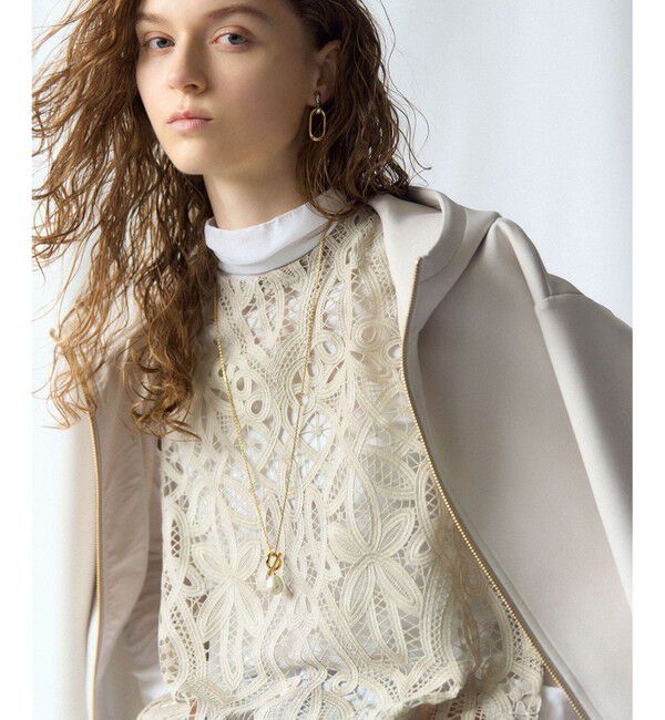 23区「【VERY掲載】マンテルパールトップ 2WAY ネックレス」|ネックレス|