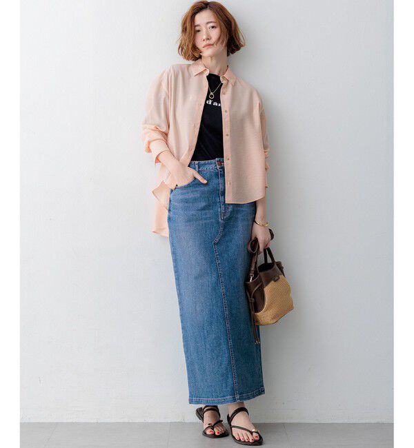 23区「【CanCam掲載】シアータンブラー ファンクショナル シャツ」|シャツ・ブラウス|