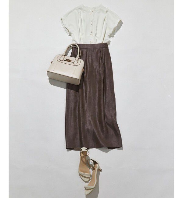 any SiS「【洗える】ソフトグリッターペンシル スカート」|スカート|