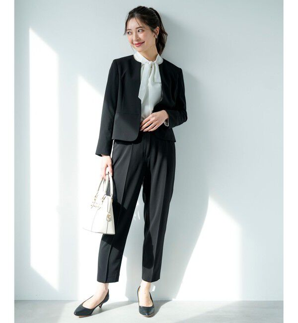 ANY SIS「【セットアップ対応】セレモニーダブルクロス テーパードパンツ」|その他|