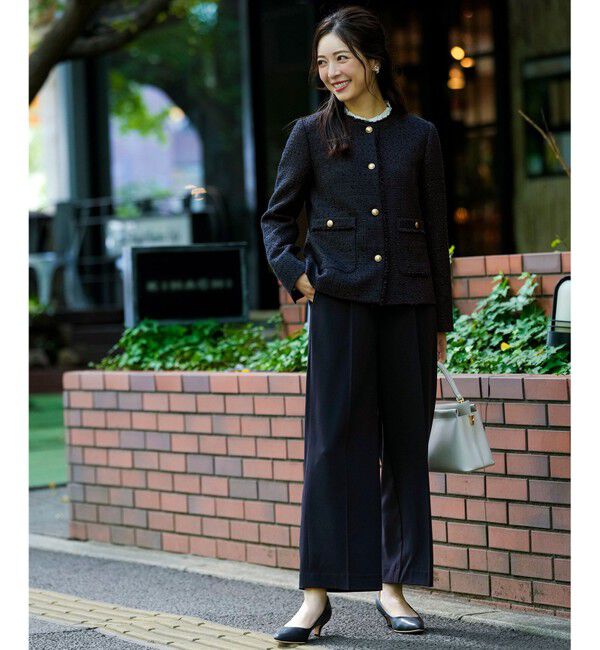 ANY SIS「【セットアップ対応】セレモニーダブルクロス ワイドパンツ」|その他|