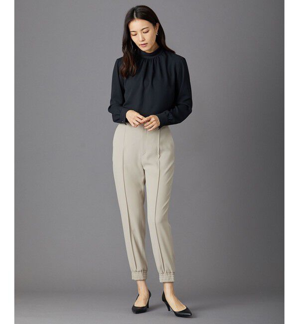 BEIGE,「EVA / ハイネックロングスリーブブラウス」|シャツ・ブラウス|