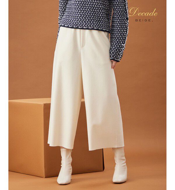 BEIGE,「CORBY / ワイドパンツ」|その他|Off White