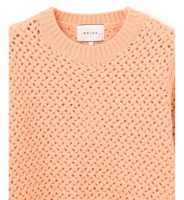 BEIGE,「【S-size】VARENNE / ショートレングスニット」|ニット・セーター|