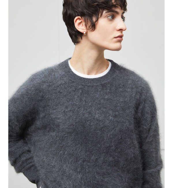 BEIGE,「BRANCHI / カシミヤクルーネックニット」|ニット・セーター|