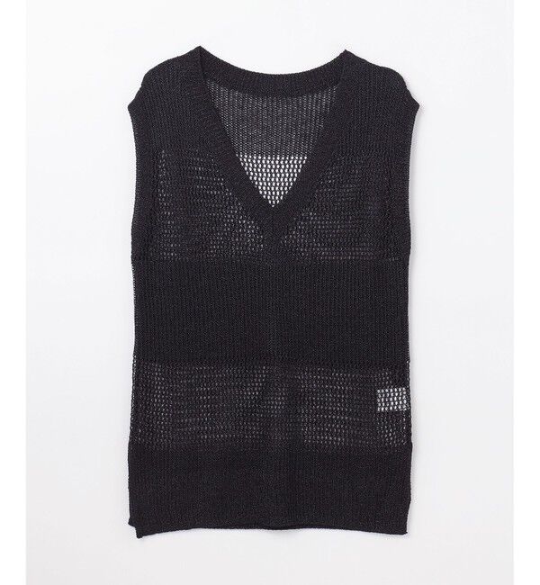 Diagram「ラメメッシュニットトップ」|ニット・セーター|