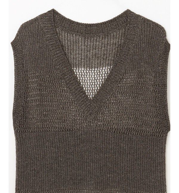 Diagram「ラメメッシュニットトップ」|ニット・セーター|