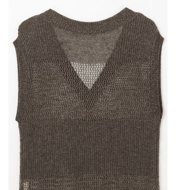 Diagram「ラメメッシュニットトップ」|ニット・セーター|