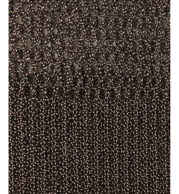 Diagram「ラメメッシュニットトップ」|ニット・セーター|