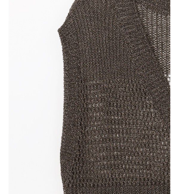 Diagram「ラメメッシュニットトップ」|ニット・セーター|