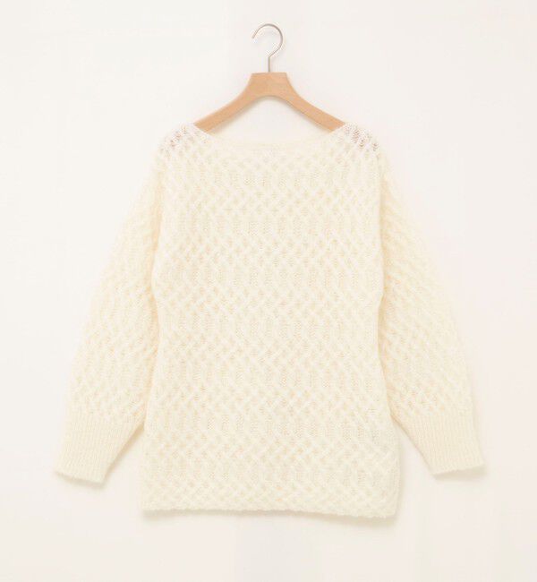 NOLLEY'S sophi「【WALANCE/ワランス】wool mohair cable boatneck top」|ニット・セーター|