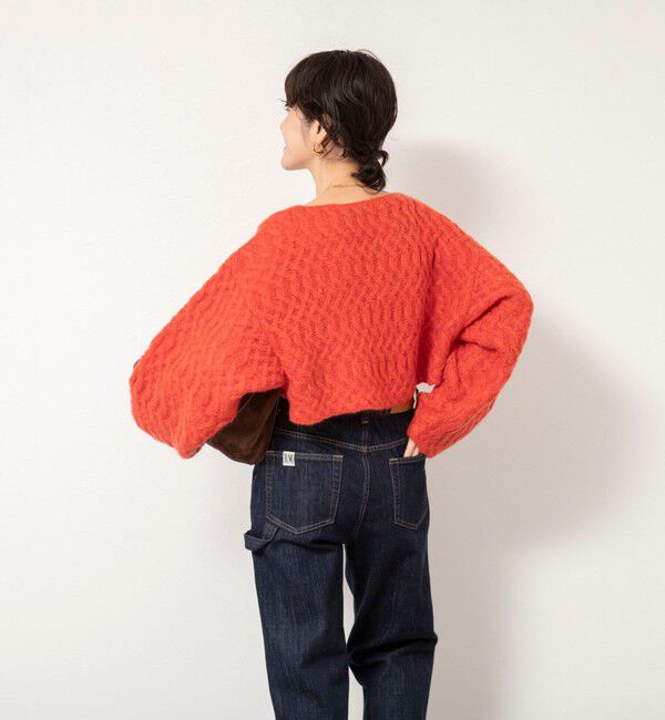 NOLLEY'S sophi「【WALANCE/ワランス】wool mohair cable cropped cardigan」|カーディガン|