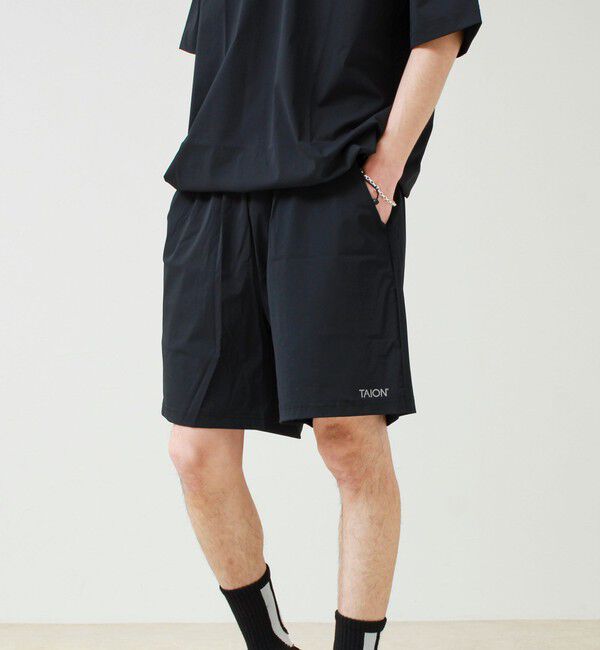 GLOSTER「【GLOSTER&times;TAION】機能素材 ワンマイルセットアップ（Tシャツ＋ショーツ）」|Tシャツ・カットソー|