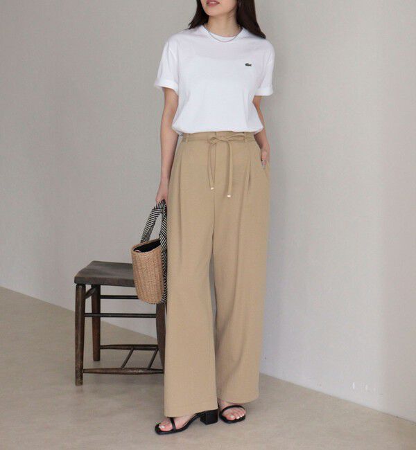 fredy emue「【LACOSTE/ラコステ】ワンポイントソフトタッチTシャツ」|Tシャツ・カットソー|