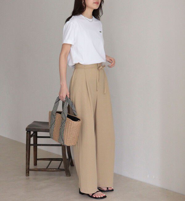 fredy emue「【LACOSTE/ラコステ】ワンポイントソフトタッチTシャツ」|Tシャツ・カットソー|