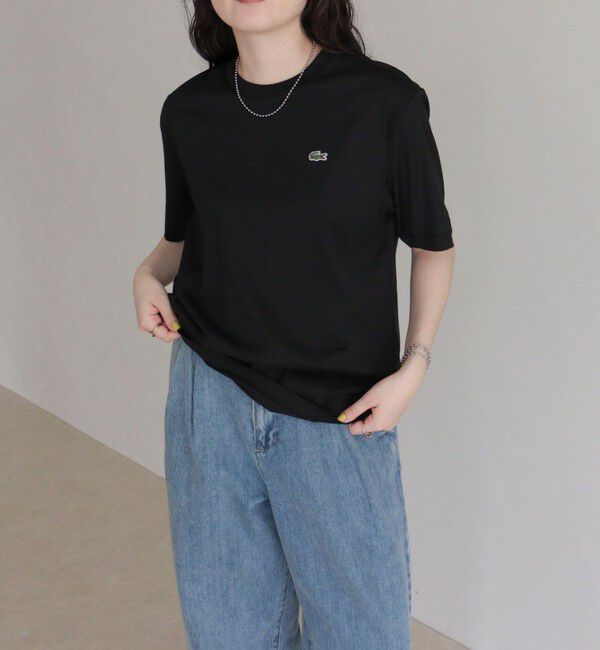 fredy emue「【LACOSTE/ラコステ】ワンポイントソフトタッチTシャツ」|Tシャツ・カットソー|