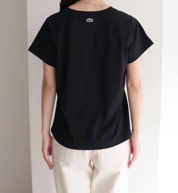 fredy emue「【LACOSTE／ラコステ】ロゴ入り半袖Tシャツ」|Tシャツ・カットソー|