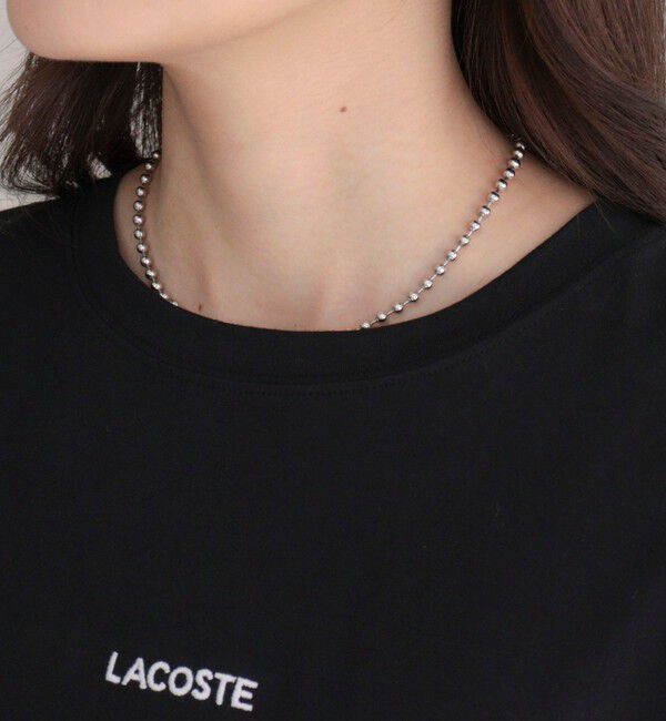 fredy emue「【LACOSTE／ラコステ】ロゴ入り半袖Tシャツ」|Tシャツ・カットソー|