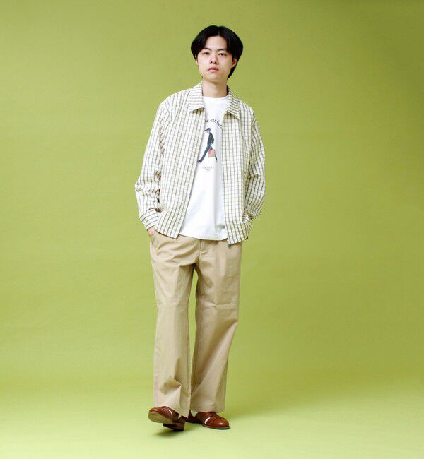 GLOSTER「【GEVACO/ゲバコ】コットンナイロンイージーパンツ」|チノ|