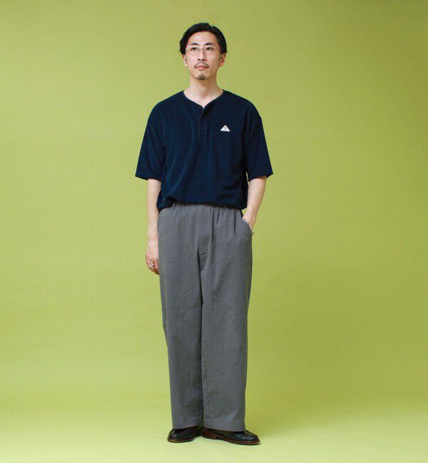 GLOSTER「【GEVACO/ゲバコ】コットンナイロンイージーパンツ」|チノ|