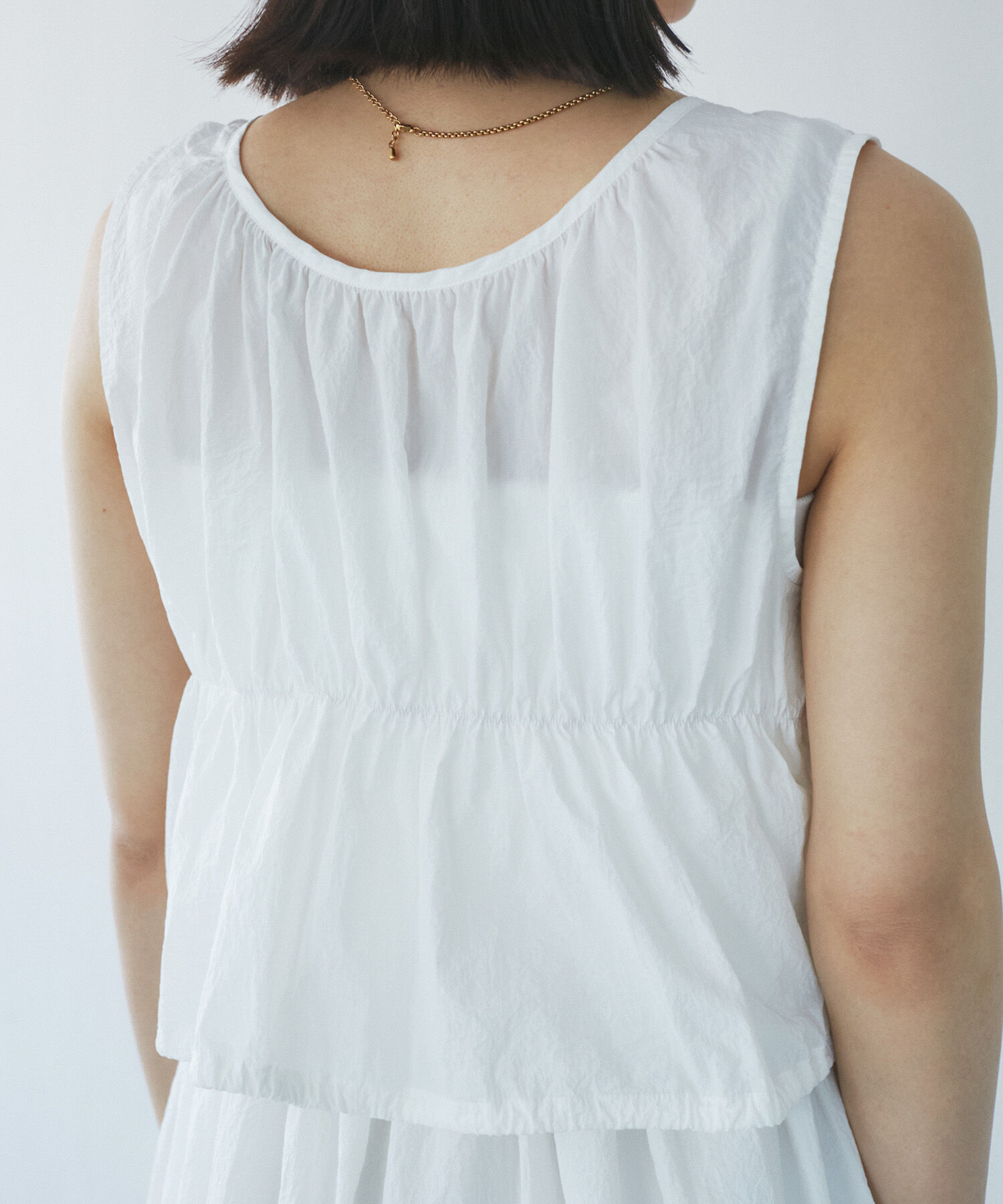 VIS「【SET】ショートボレロ＆リブ切り替えキャミワンピース」|ワンピース|