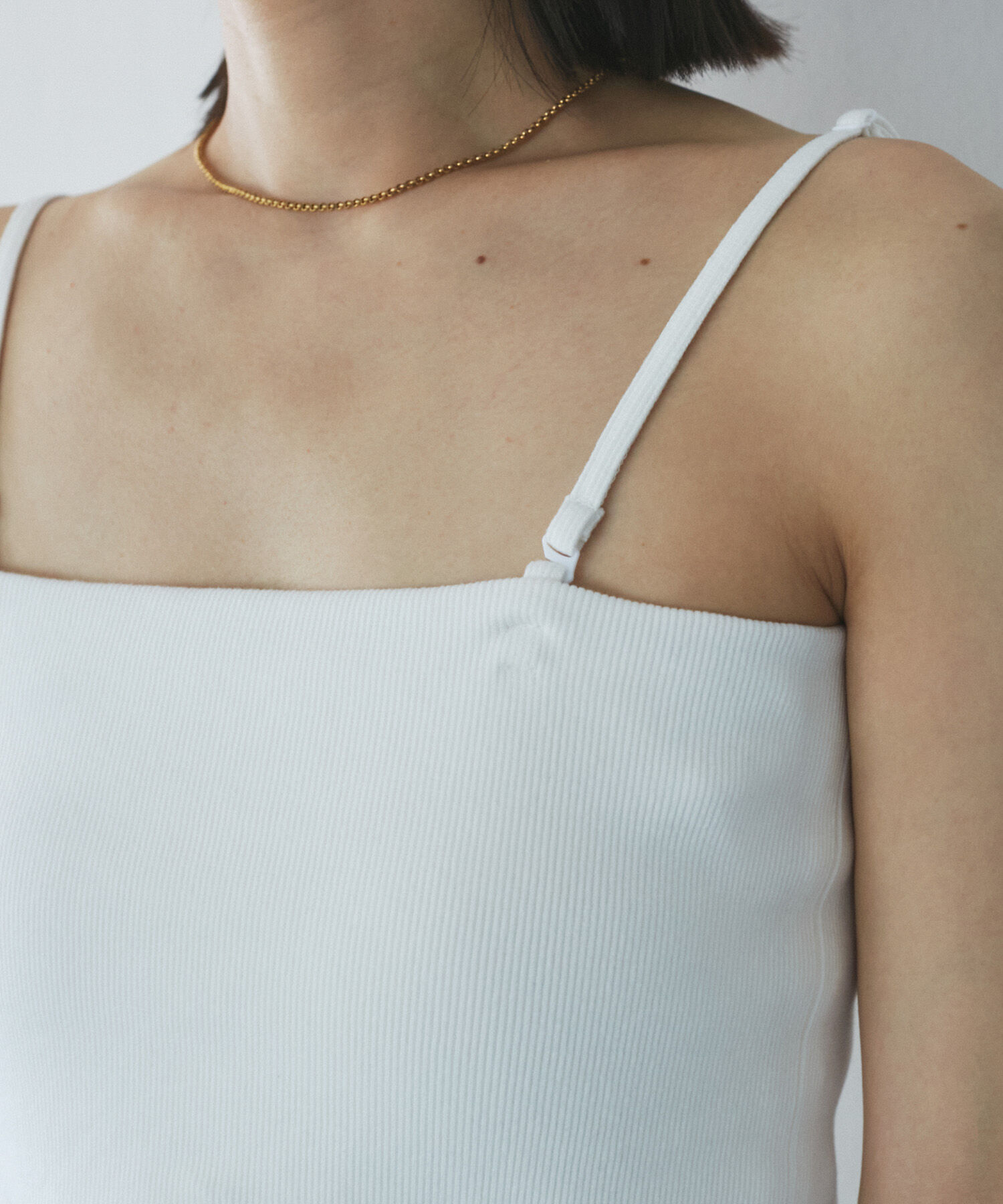 VIS「【SET】ショートボレロ＆リブ切り替えキャミワンピース」|ワンピース|