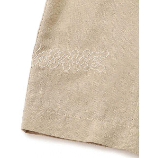 VIS「【Chocomoo】VIS別注バック刺繍クロップドハーフスリーブシャツ」|シャツ・ブラウス|