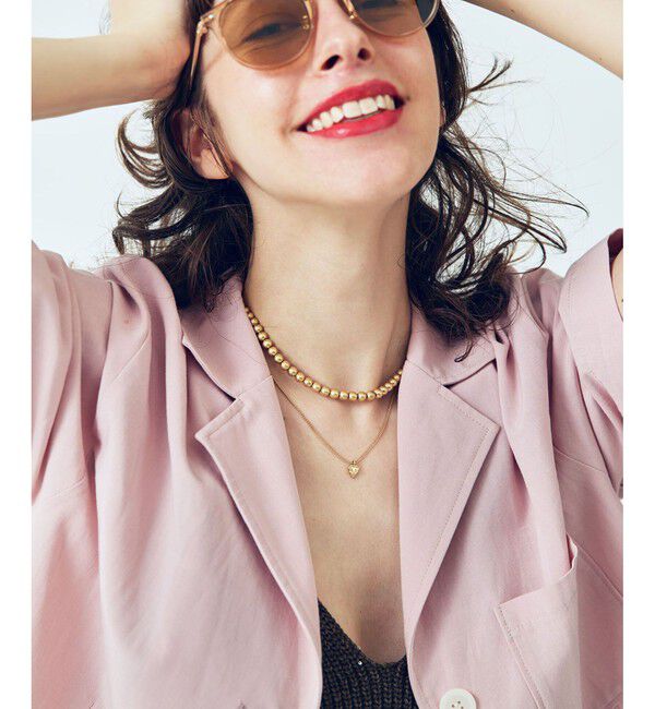 VIS「【Chocomoo】VIS別注レイヤードネックレス」|ネックレス|ゴールド(90)