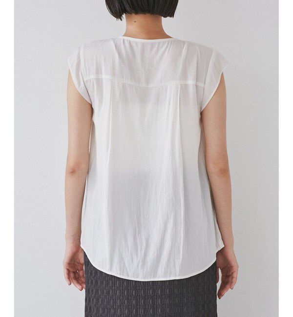 VIS「プリーツデザインブラウス/通勤対応」|シャツ・ブラウス|