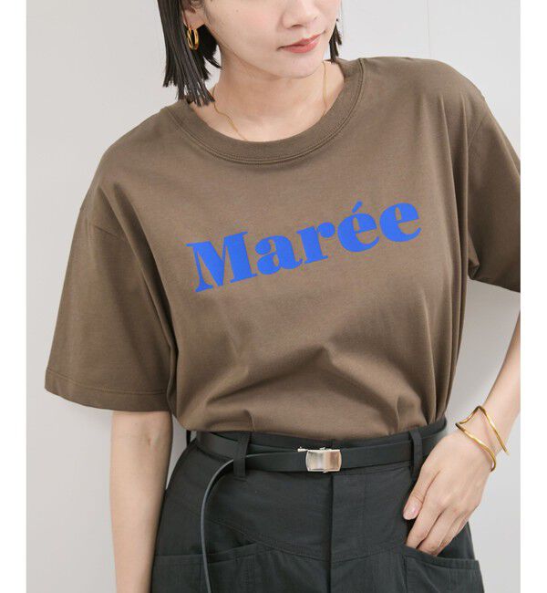 VIS「フォト＆ロゴアソートTシャツ」|Tシャツ・カットソー|ブラウン系(23)