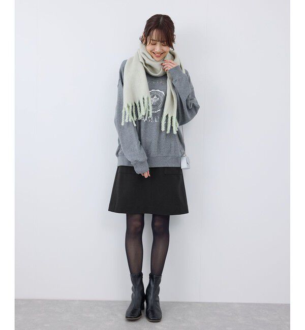 Rope&rsquo;Picnic「ジャージメルトンスカート」|スカート|