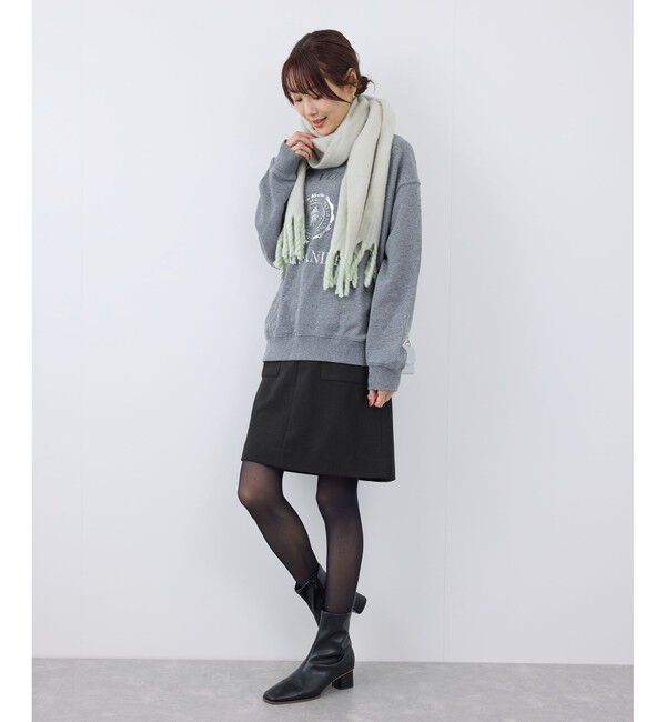 Rope&rsquo;Picnic「ジャージメルトンスカート」|スカート|