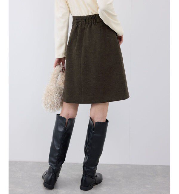 Rope&rsquo;Picnic「ジャージメルトンスカート」|スカート|