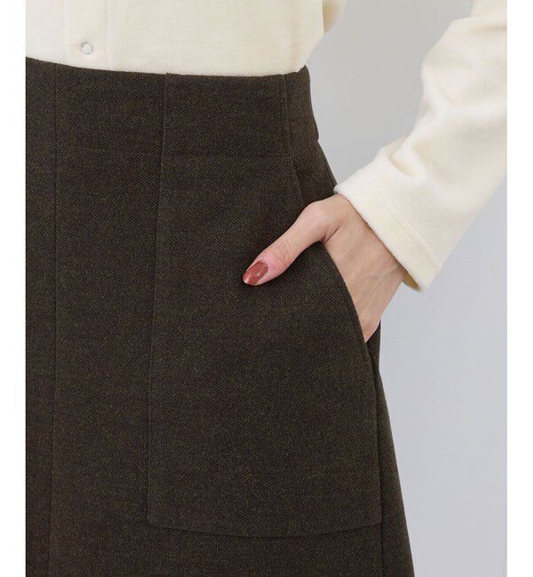 Rope&rsquo;Picnic「ジャージメルトンスカート」|スカート|