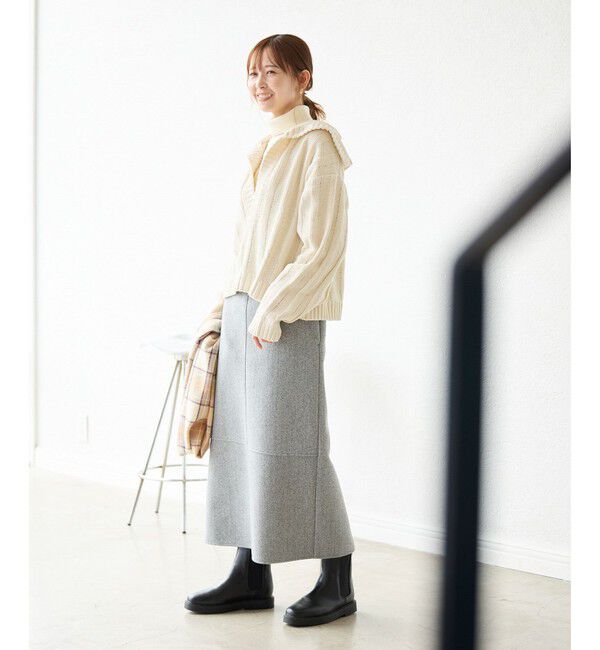 Rope&rsquo;Picnic「アンジェリーナモールニットスキッパープルオーバー」|ニット・セーター|