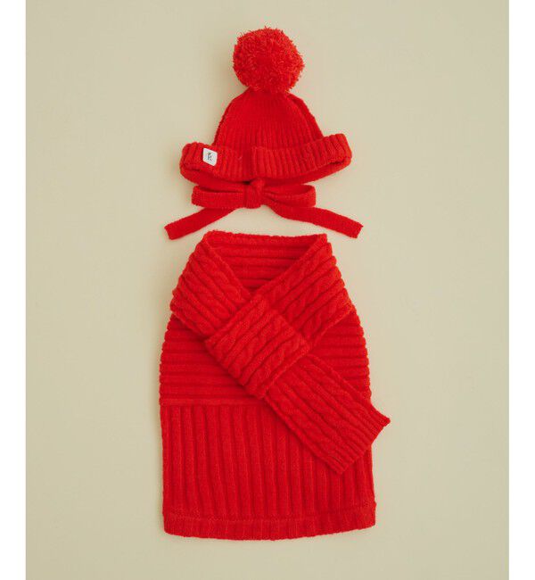 ROPE PICNIC PASSAGE「【DOG】リブ切り替えニット/リンクコーデ」|その他|