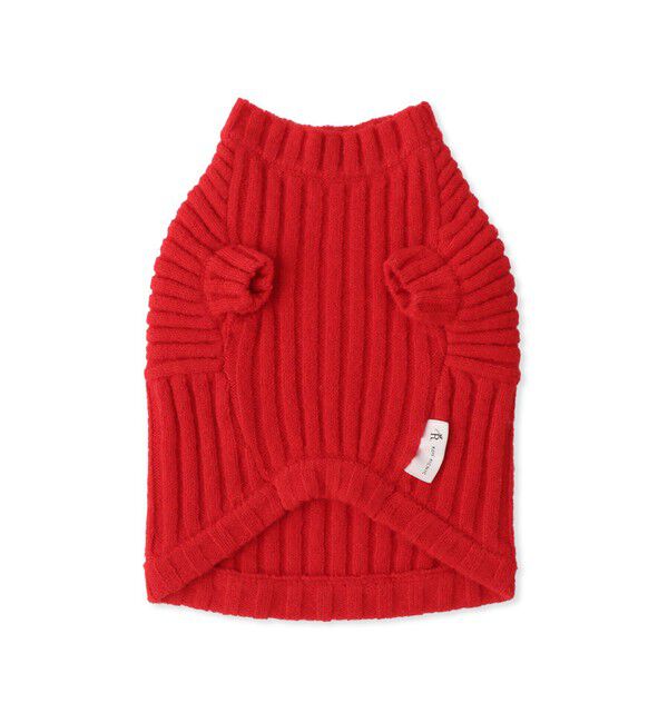 ROPE PICNIC PASSAGE「【DOG】リブ切り替えニット/リンクコーデ」|その他|