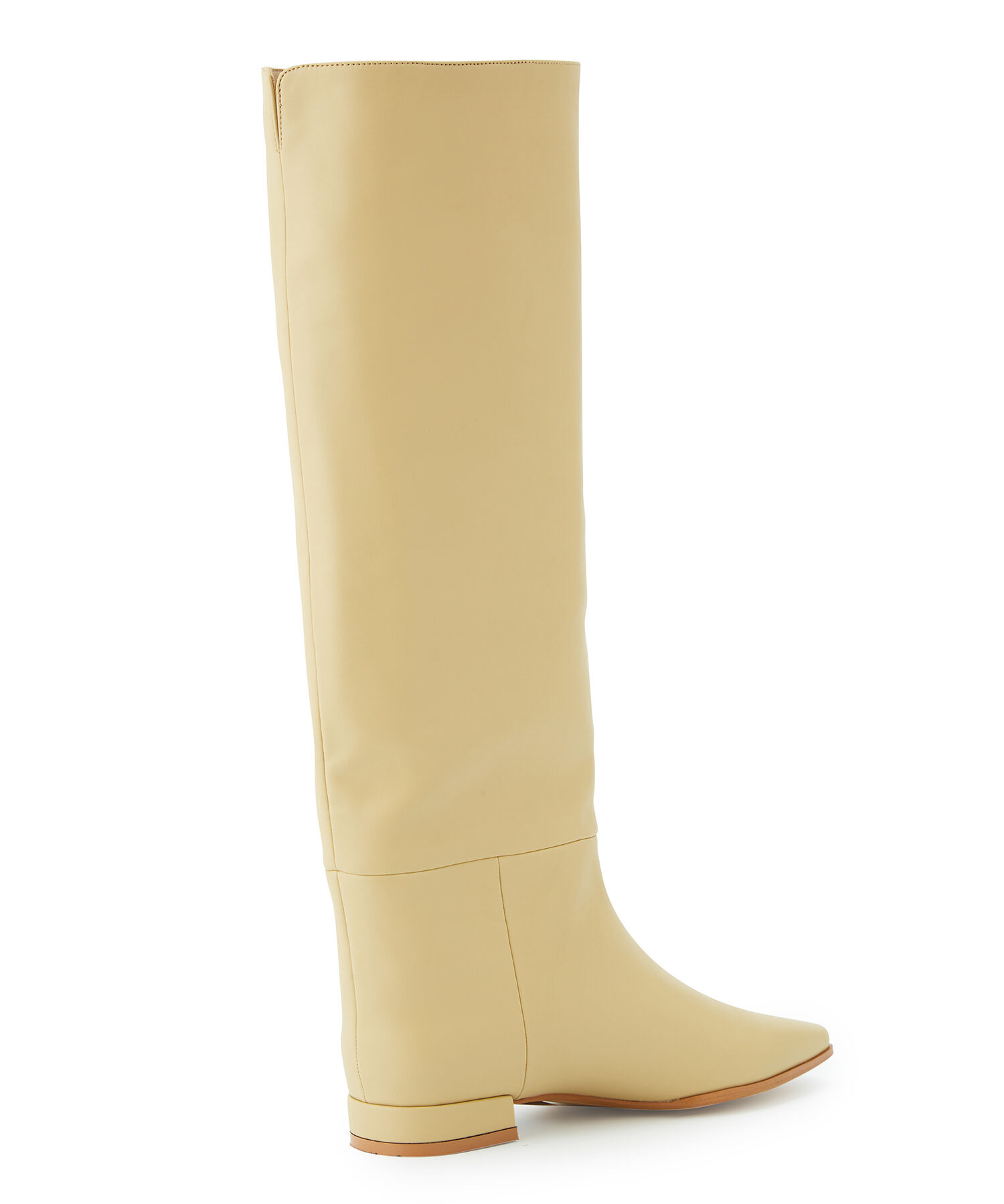 ADAM ET ROPE'「ナロースクエアフラットロングブーツ」|その他|